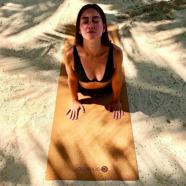 Mata korkowa do jogi - Corkamor